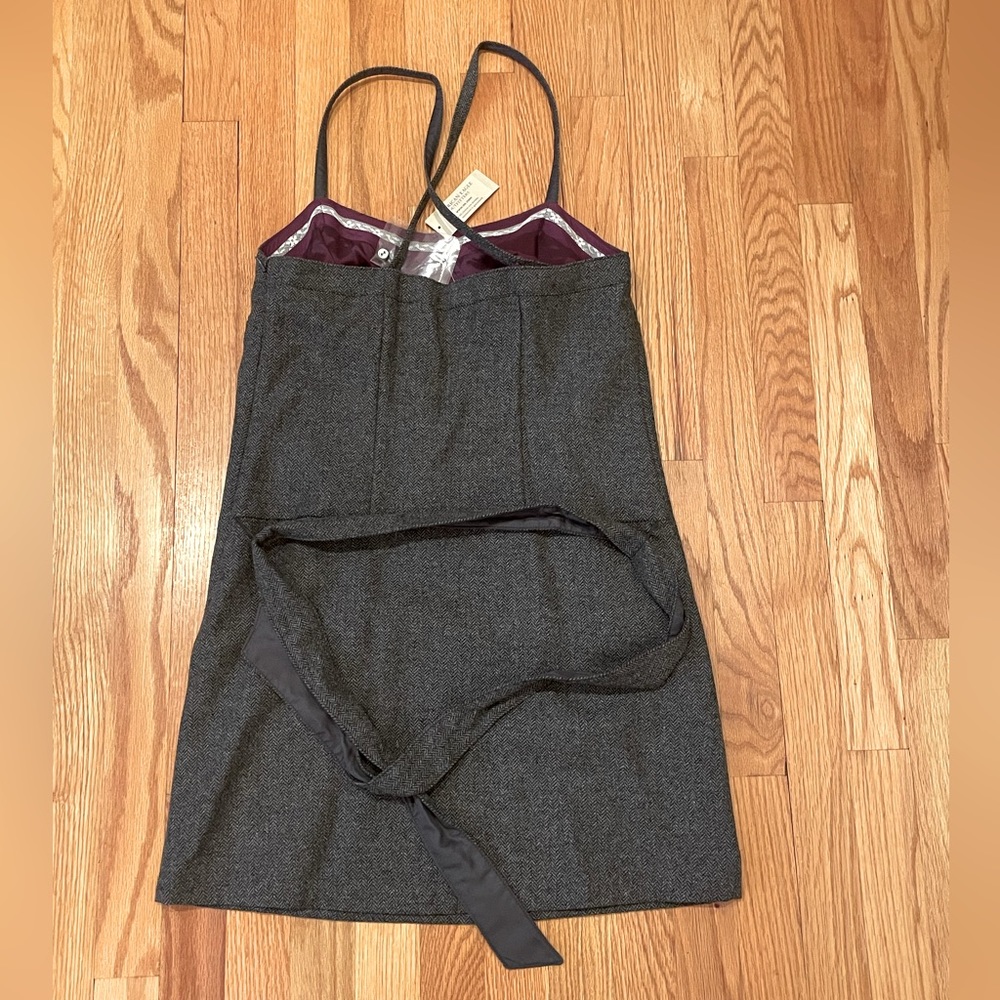 Y2K American Eagle Outfitters Herringbone Wool Dress - Picture 4 of 5